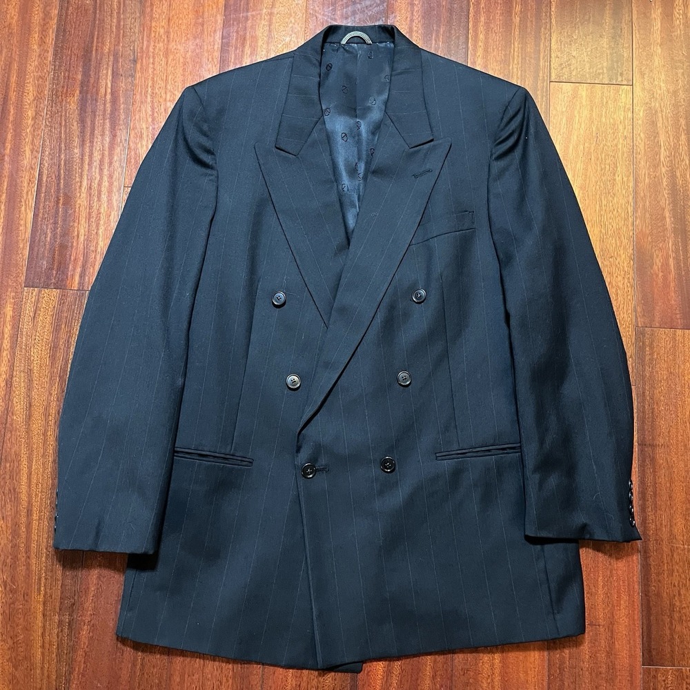 Vintage Christian Dior Le Connaisseur Blazer Adult 44 Double Breasted Suit Coat